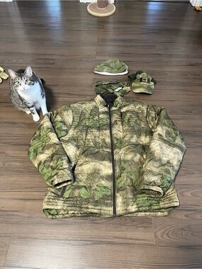 3xl Browning Speed Atacs fg camo down Jacket with matching accessories